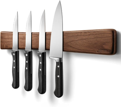 Modern Innovations 24 Inch Stainless Steel Magnetic Knife Bar with Multipurpose Use as Knife Holder, Knife Magnetic Strip, Kitchen Utensil Holder, Tool Holder, Art Supply Organizer & Home Organizer