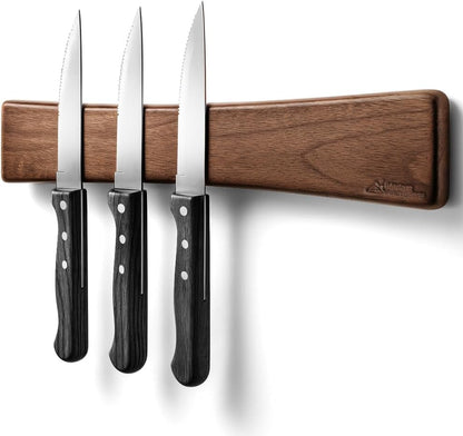 Modern Innovations 24 Inch Stainless Steel Magnetic Knife Bar with Multipurpose Use as Knife Holder, Knife Magnetic Strip, Kitchen Utensil Holder, Tool Holder, Art Supply Organizer & Home Organizer