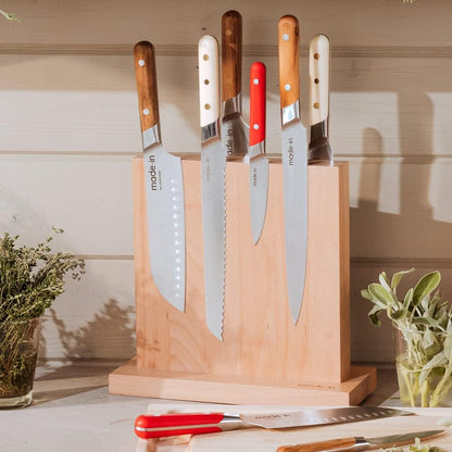 Made In Cookware - Knife Block - Italian Beechwood - Made in Italy